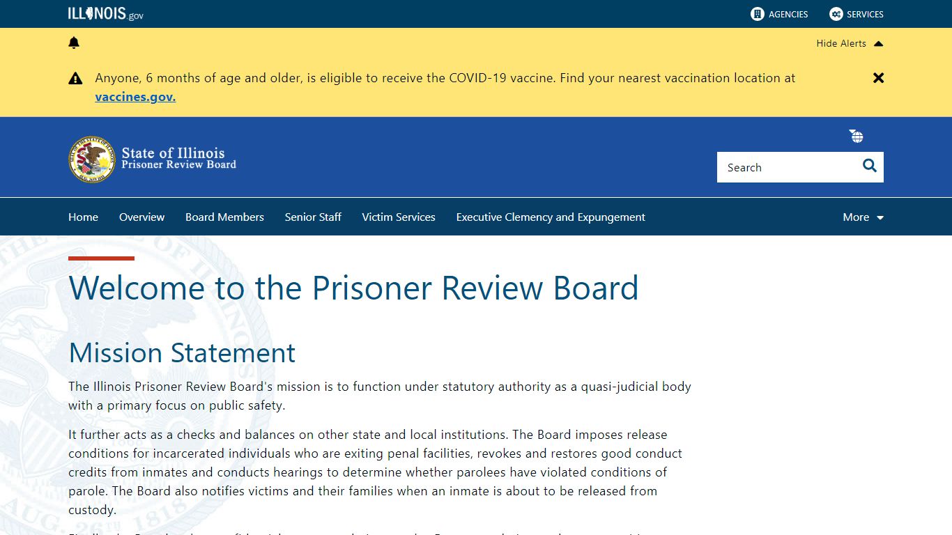 Illinois - Welcome to the Prisoner Review Board
